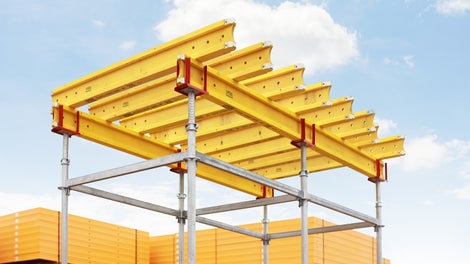 При легком весе система обладает высокой​ несущей способностью до 30кН на опору.