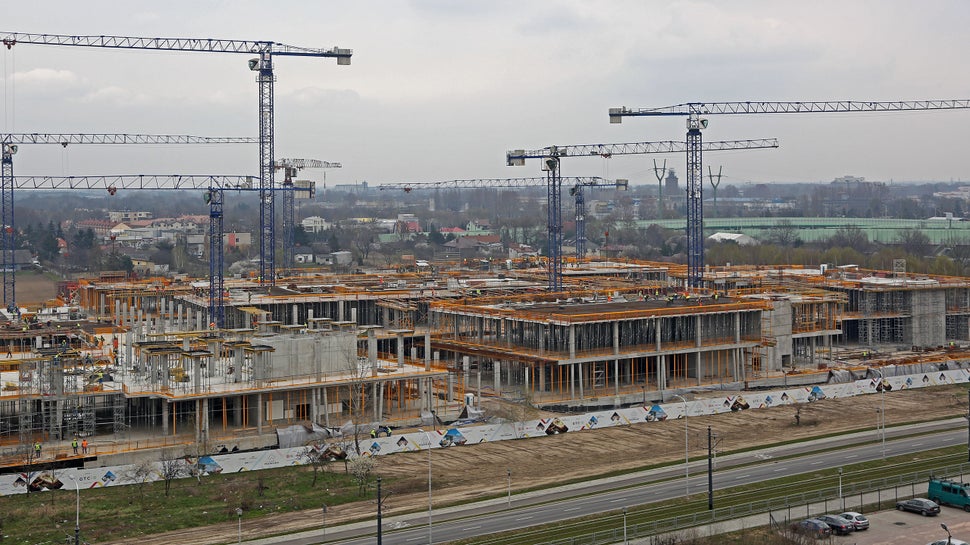 Deskowania PERI gwarantowały płynność realizacji Galerii Północnej w Warszawie przy trzech otwartych frontach robót żelbetowych