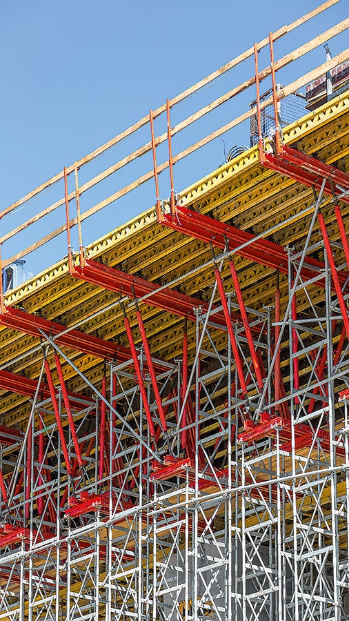 Deskowanie VARIO wspornika ustroju mostu.