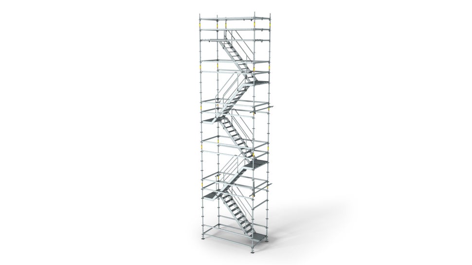 L’escalier-tour poids plume pour des solutions d’accès adaptatives