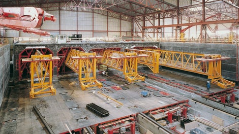 Öresundstunneln under byggnation