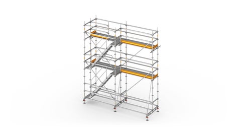 Modular Reinforcement Scaffold for efficient work.<br/>
