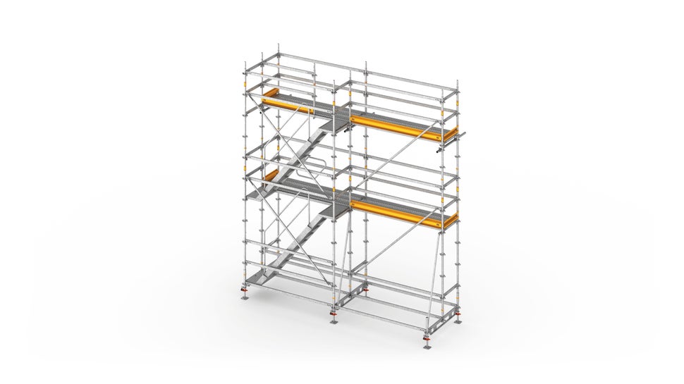Modular Reinforcement Scaffold for efficient work.<br/>