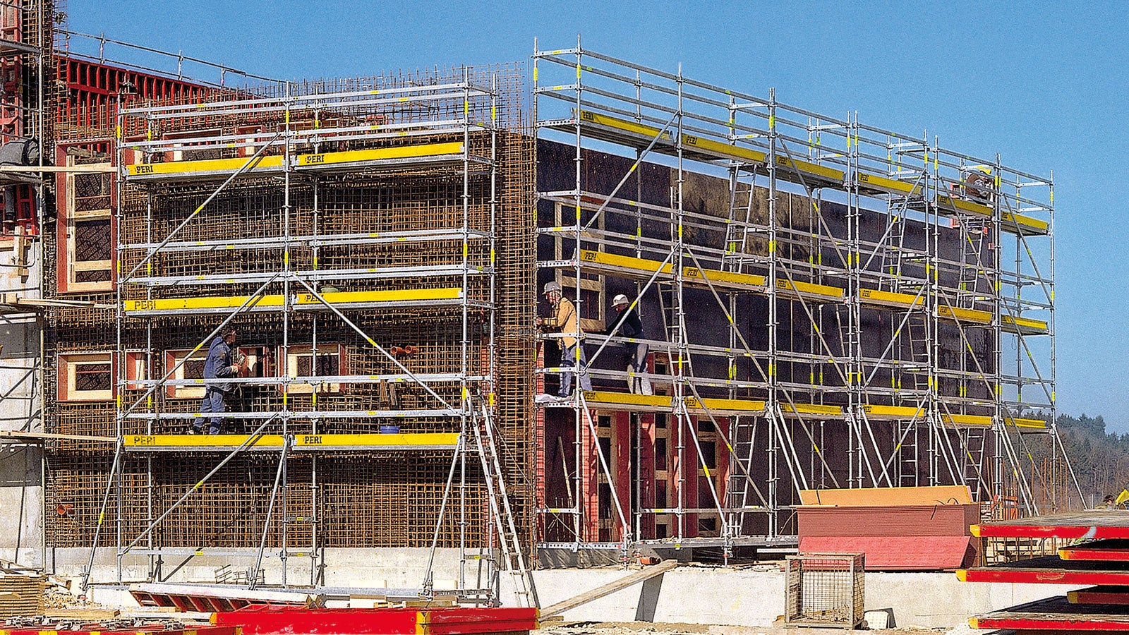 Modular principle: Reinforcement Scaffold without anchors<br/>