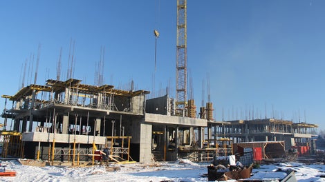 Строительство Квартал у моря "Пирс" 