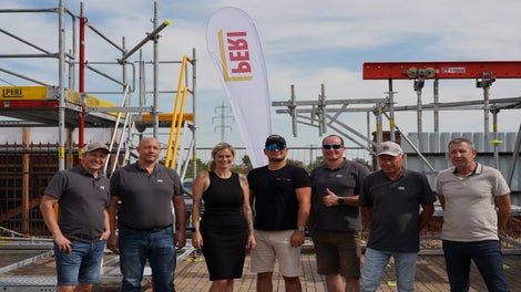 Setkání se zákazníky: představení nového PERI UP Easy – EVOTOP-7