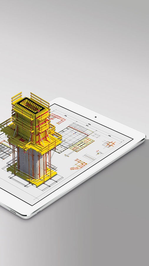 With the PERI Extended Experience App, 3D visualisations of construction projects can also be displayed on mobile devices.