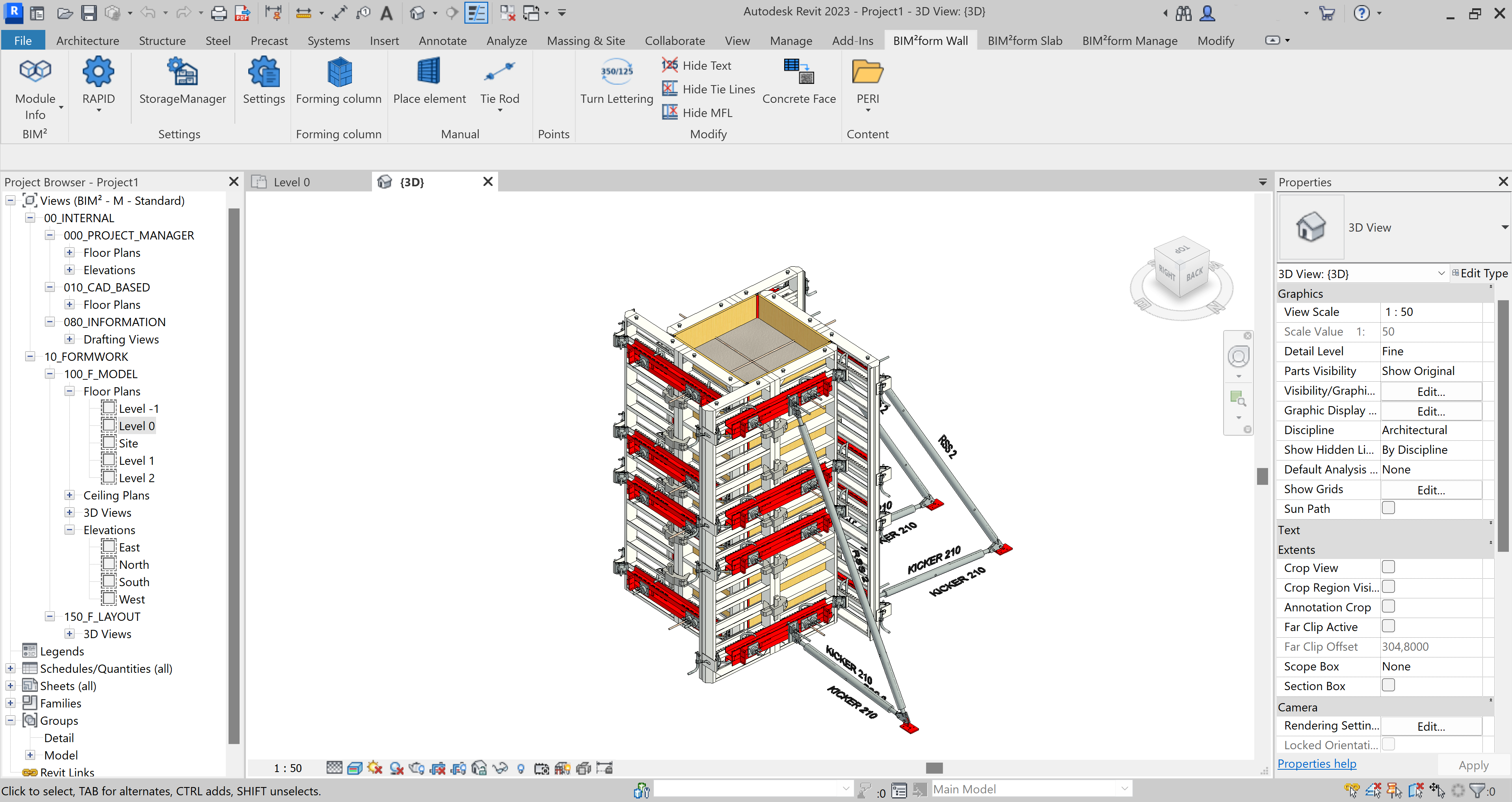 Autodesk Revit 2023 project Rapid
