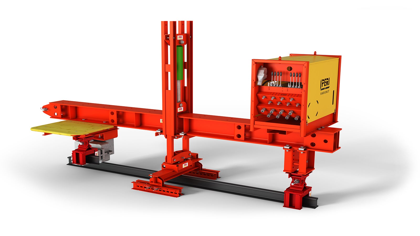 Für wirtschaftliche Bauabläufe lassen sich die Tunnelschalwagen je nach Bedarf mit Hydraulik und Elektro-Fahrantrieb ausrüsten.