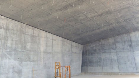 Færdige betonoverflader