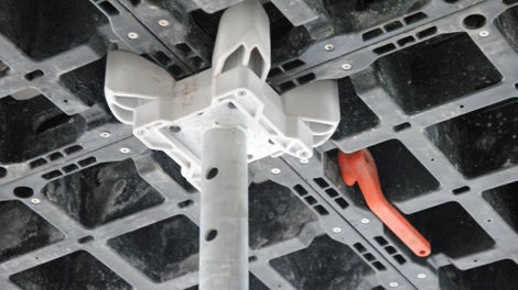 Støttehoved DFH griber let fat under DUO kassetten