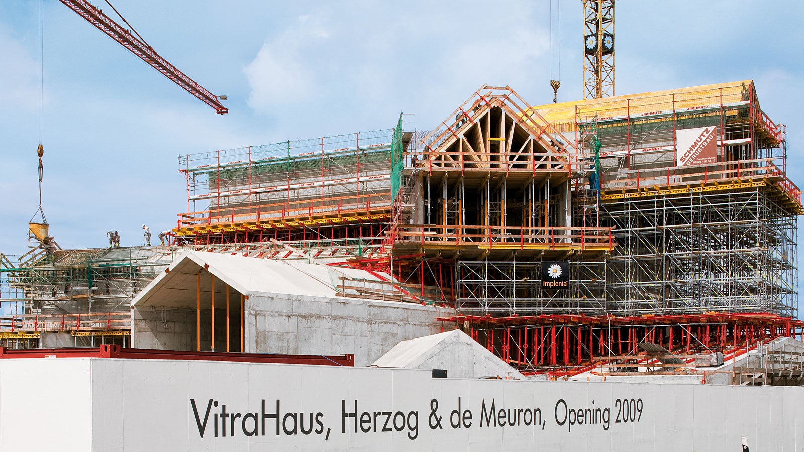 Nur 10 Monate Bauzeit benötigte das Baustellenteam zur Realisierung des neuen Ausstellungsgebäudes.