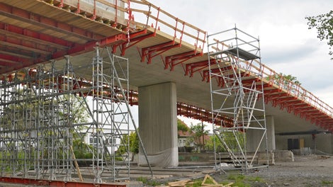 Rekonstrukce mostu, Měšice