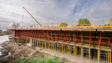 Most przez Wartę, Kostrzyn nad Odrą