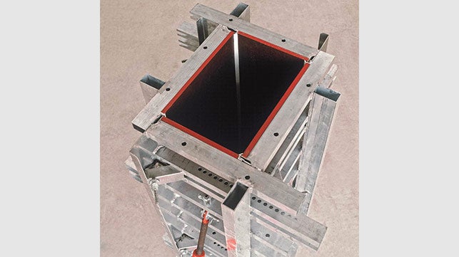 <p>凭借 RAPID 柱模产品以及新型的、带有铰链式钢梁的曲面模板产品，派利在模板行业脱颖而出。</p><br/>