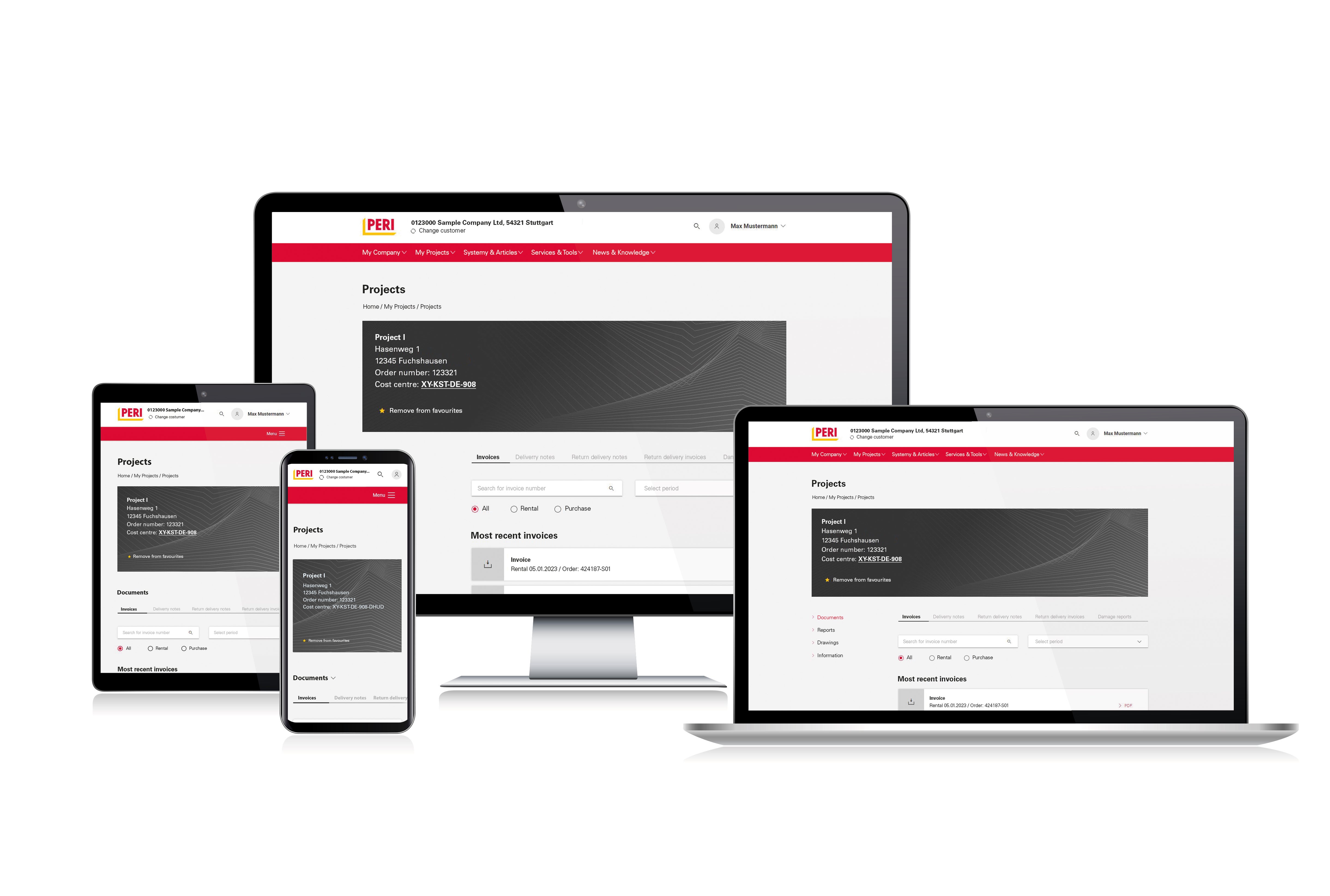 Our new customer portal is designed to make working on construction projects easier, safer and more efficient than ever before.