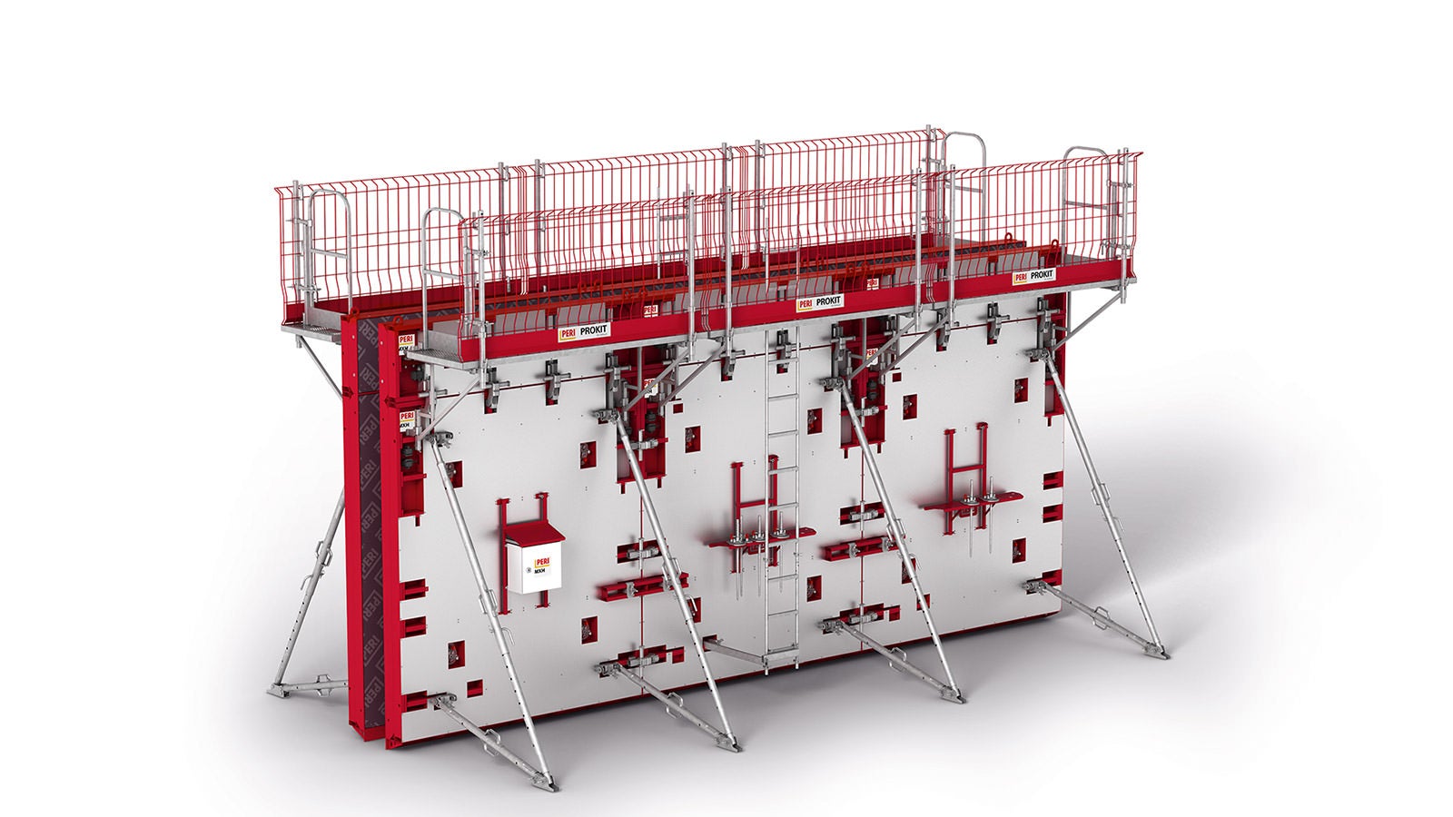 Practical details such as suitable box outs for the BFD Couplers as well as for connecting the bracket system ensure efficient application of the MXH Heatable Formwork. 