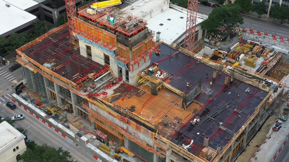 Using ACS Core 400 reduced the demands on cranes.