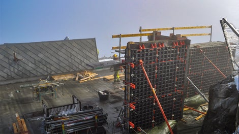 PERI DUO har blitt brukt i prosjektet Dalsnibba i Geiranger