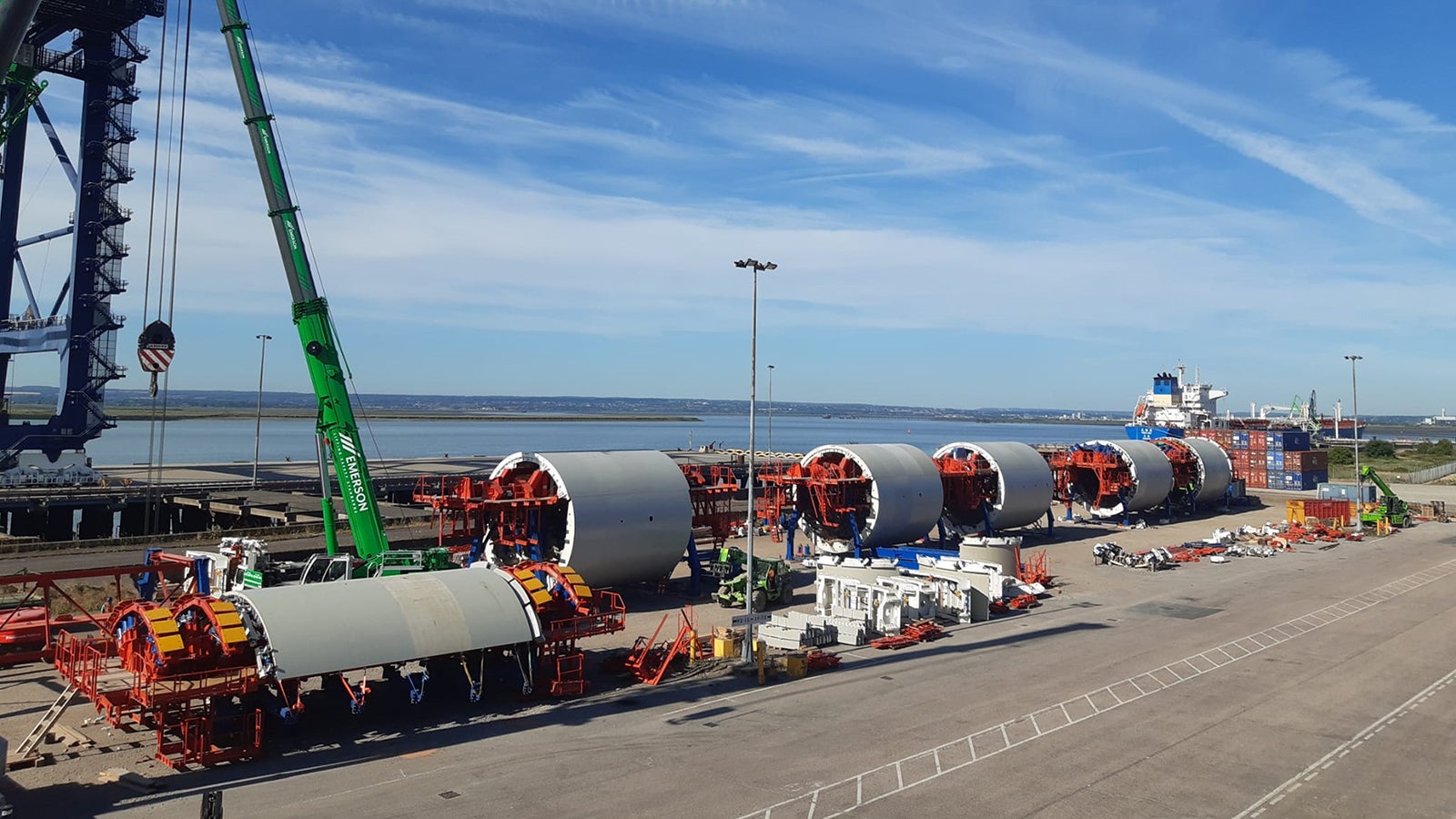 Thames Tideway Project - UK - 20+ Moderne Vollwandschalungen für die Sekundärauskleidung mit verschiedenen Durchmessern, Setzautomaten, K-ONE System und Innovationen, die einen neuen Standard in der Tunnelbauindustrie setzen.