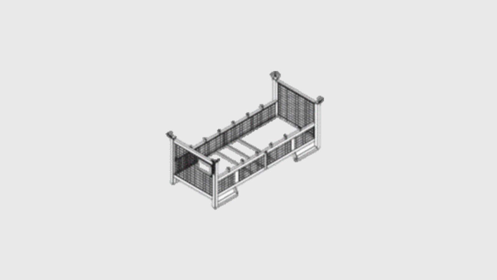 For stacking and transportation of components