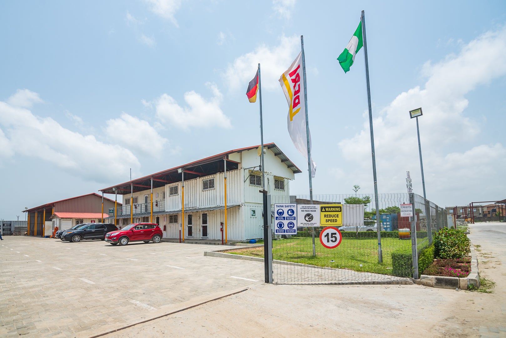 front view