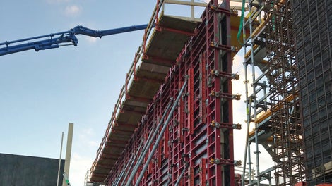 RS Støtter for stabil afsværtning af de høje forme