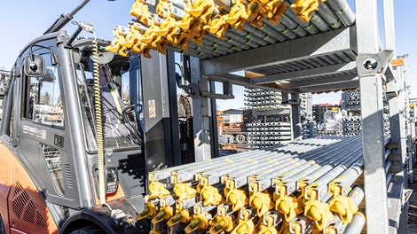 Durch die Minimierung der Einzelteile für einen schnellen Auf- und Abbau und die Reduzierung der Investitionen ermöglicht PERI UP einen einfachen und effektiven Gerüstbau.