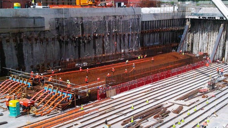 JB1 the smaller single cell box is 65m long x 15m wide