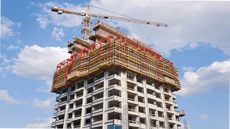 Chantier ACS Système auto-grimpant