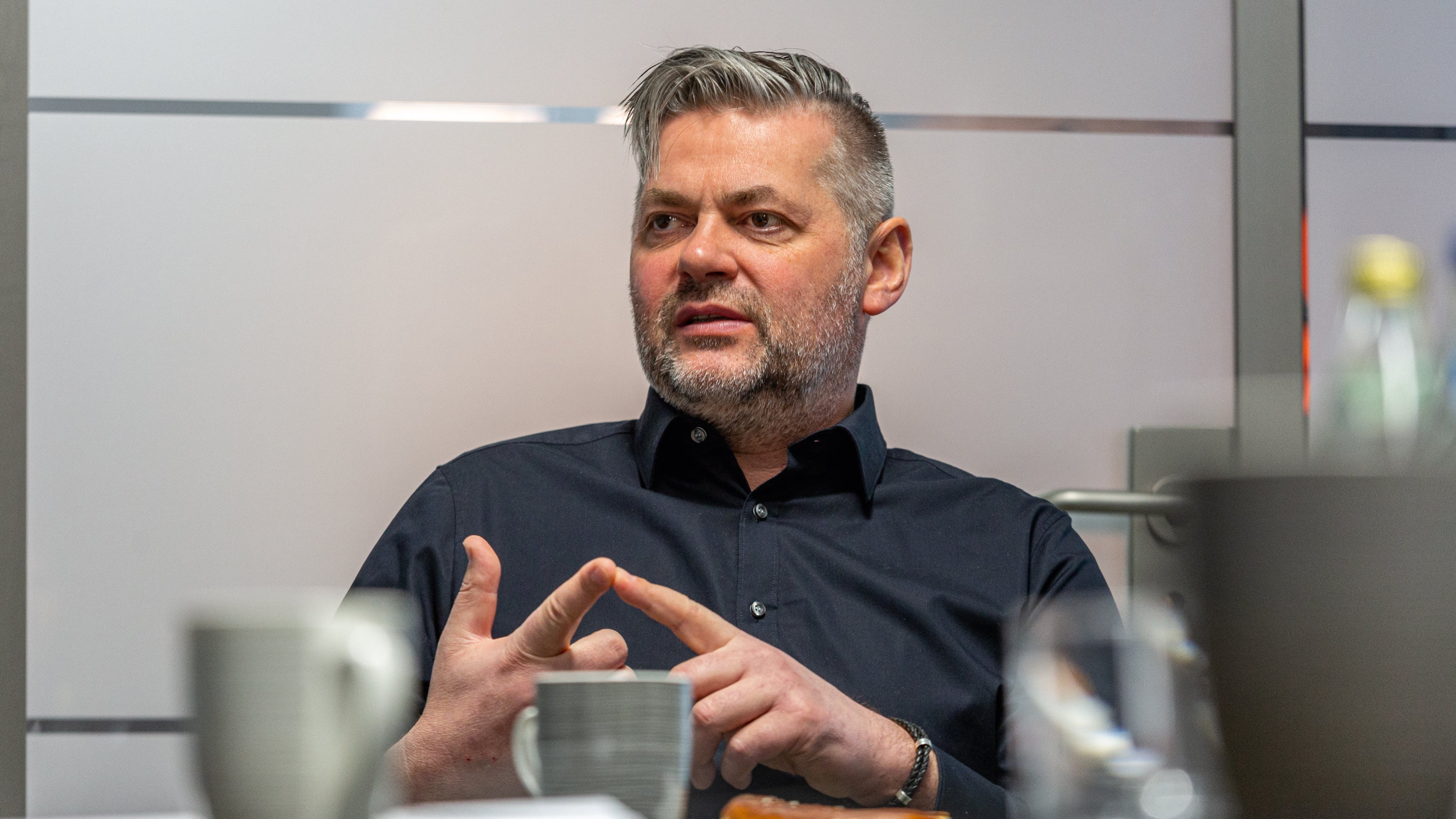 Martin Schäfer im Gespräch
