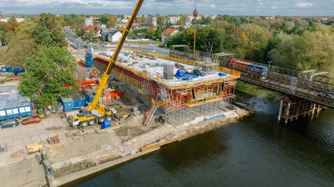 Most przez Wartę, Kostrzyn nad Odrą