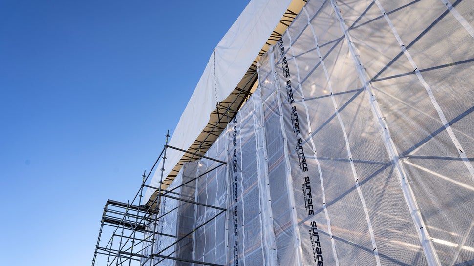 PERI UP används för att underlätta nybyggnation av Majgatans förskola i Husqvarna