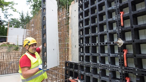 Lekkie szalunki ścienne DUO