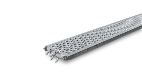 La robustesse associée à une grande résistance au glissement caractérise le revêtement en acier PERI UP.