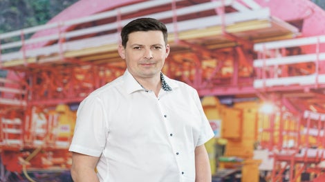 Techniker Christoph Sam