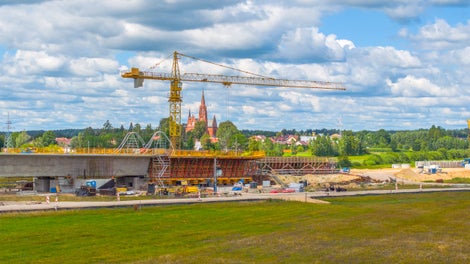 Budowa obwodnicy Sztabina wciągu drogi krajowej DK 8.<br/>