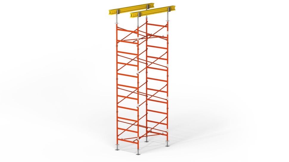 Soporte simultaneo para losas y vigas