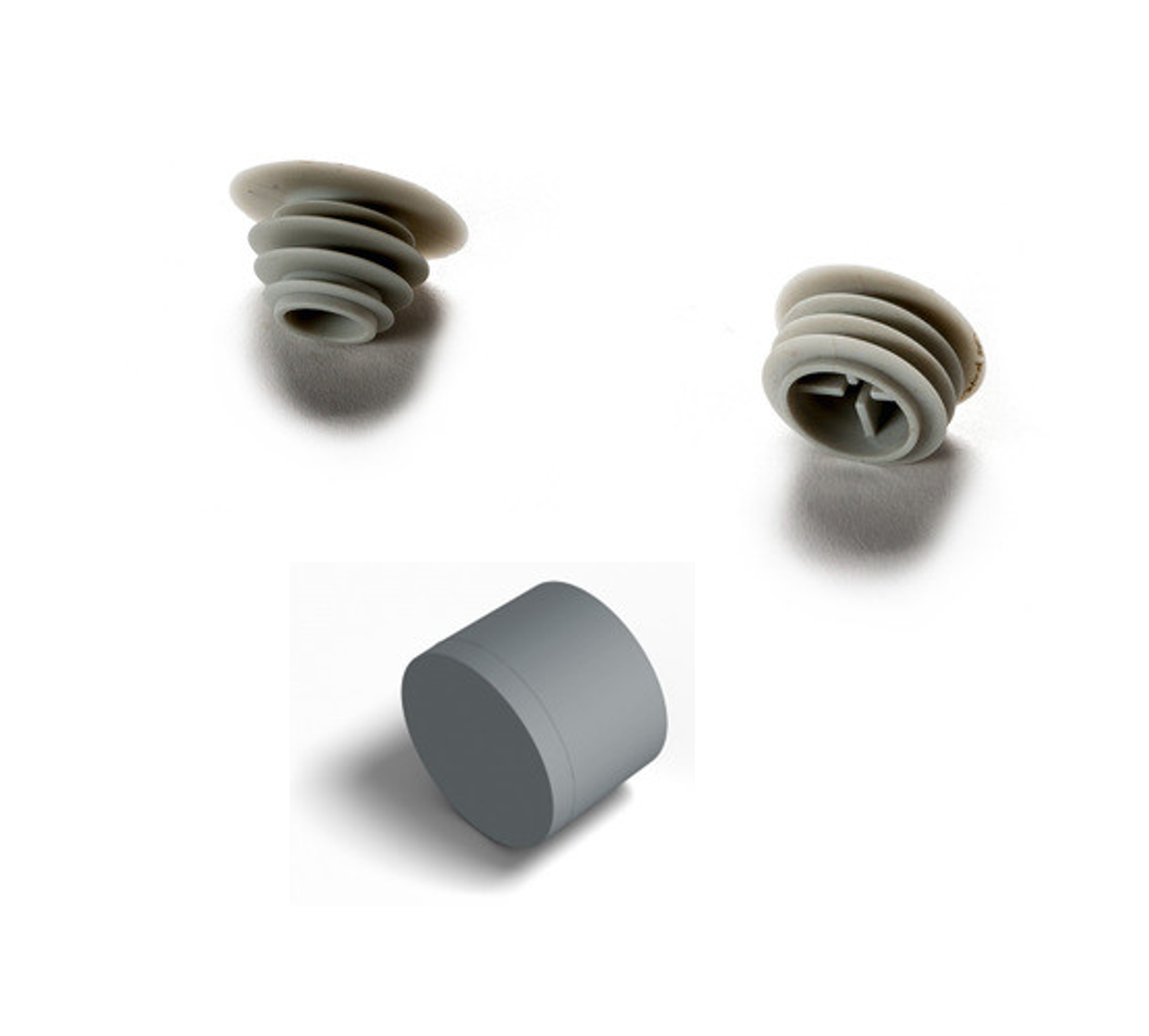 Tapones de PVC