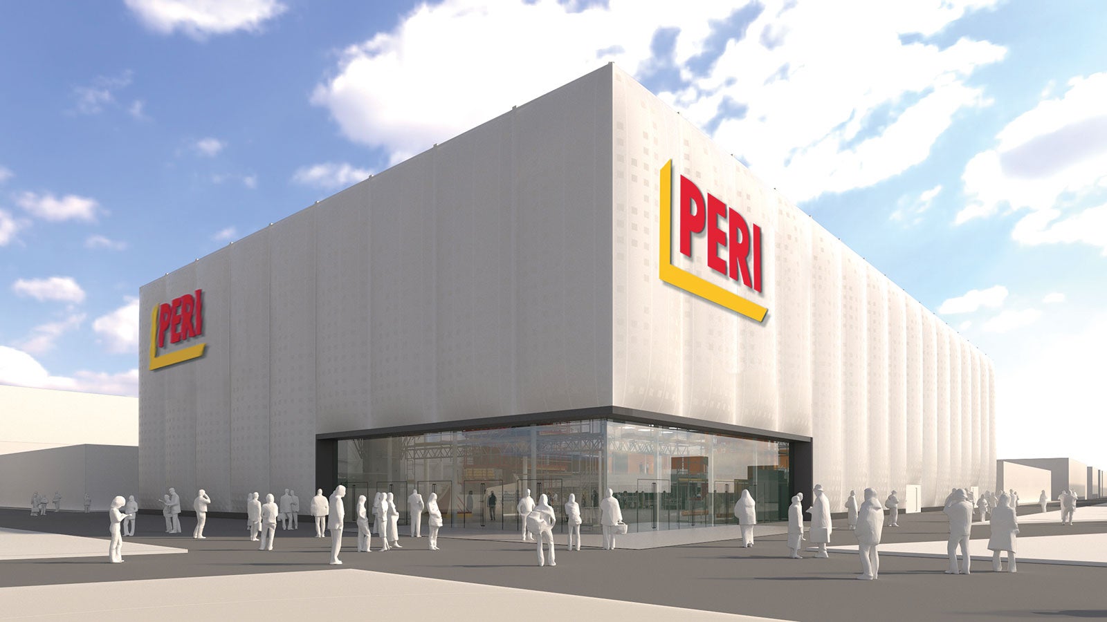 Al bauma 2019, PERI esibirà i suoi prodotti e servizi in un nuovo padiglione della mostra. I visitatori potranno iniziare a provare già da ora, l’emozione di ammirare i nuovi sviluppi e le innovazioni PERI - in una piacevole e originale atmosfera.<br/>(Foto: PERI GmbH)