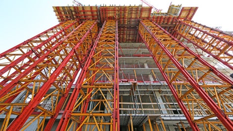 VST - Schwerlasttürme und Verteilplattformen für PERI UP