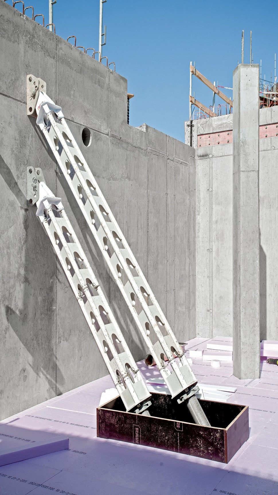 HD 200 afstivning mod jordtryk