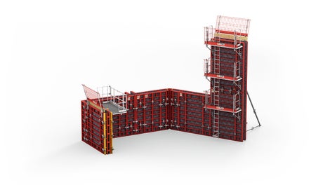 Tidsbesparende forskaling med ensidig MX ankerteknologi<br/>
