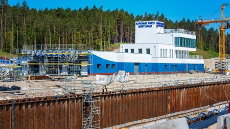 Budowa drogi wodnej łączącej Zalew Wiślany z Zatoką Gdańską - część I