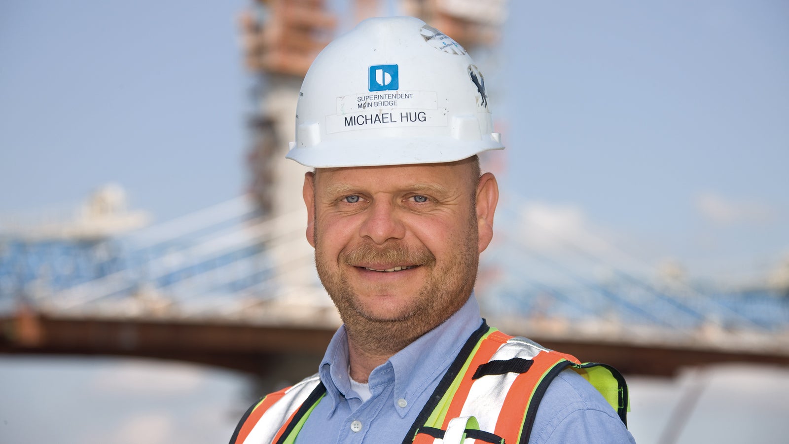 Golden Ears Bridge - Michael Hug, Polier