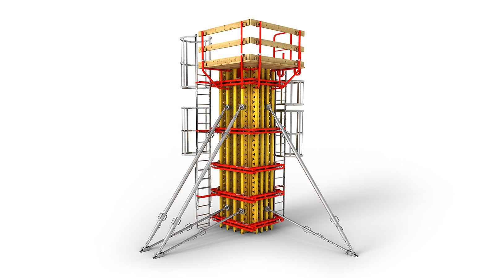 All heights, all cross-sections, regardless whether square or rectangular-shaped