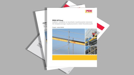 Broszury na temat rusztowań PERI