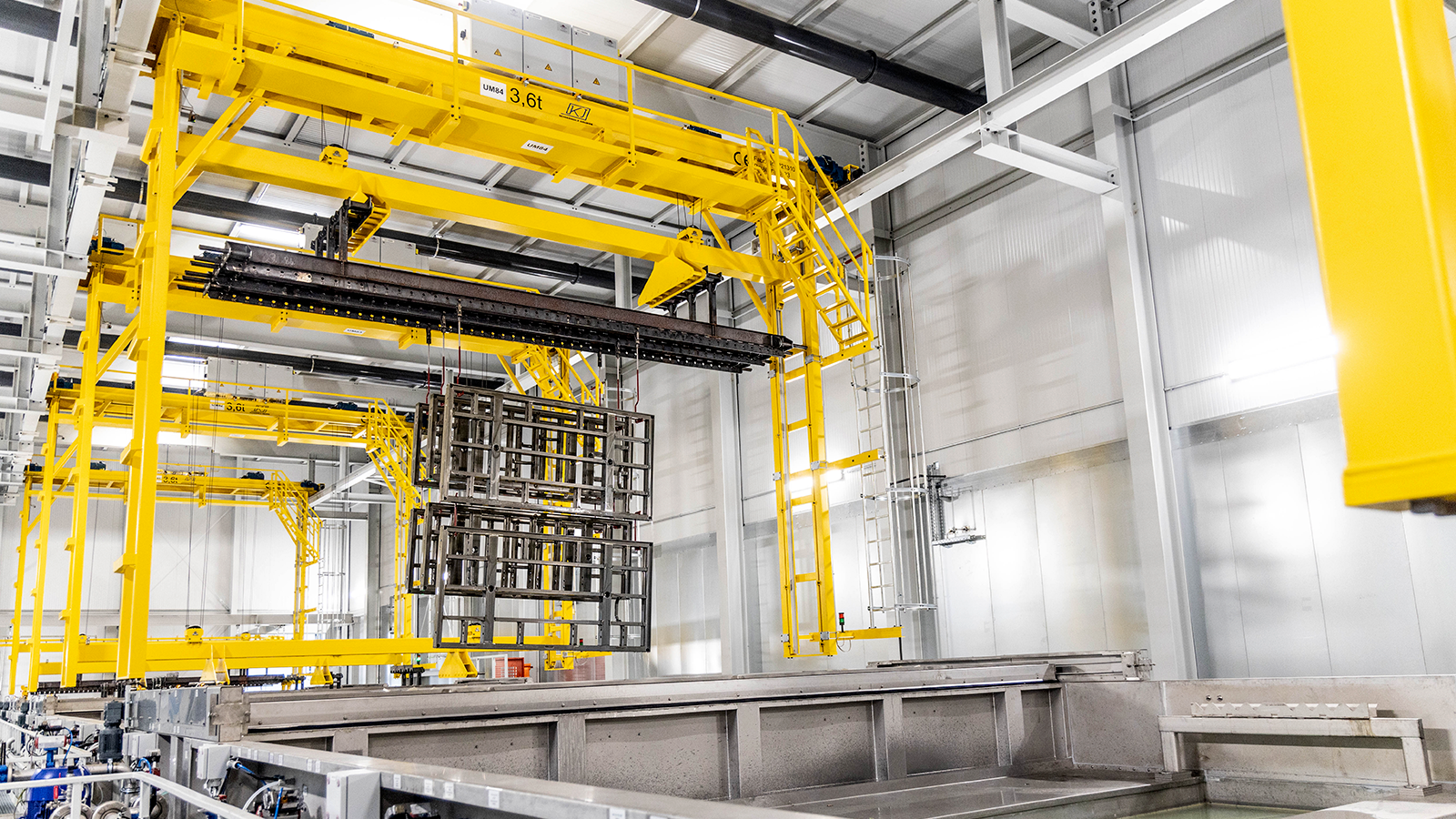 The new PERI coating factory in Weissenhorn