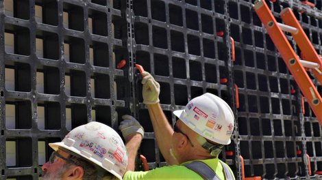 McCarthy used DUO Handset Formwork for this residential foundation. DUO Concrete Forms are lightweight and very easy to use.