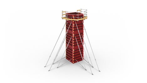 Speed Column Configuration kan brukes til konstruksjon av søyler og bropilarer